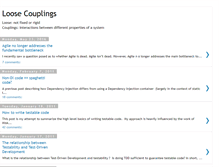 Tablet Screenshot of loosecouplings.com